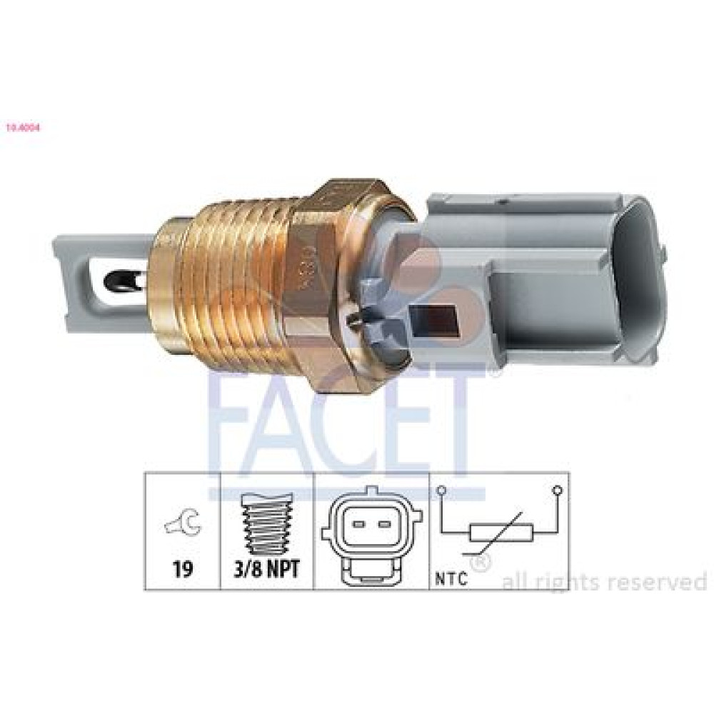 Датчик температуры FACET 104004