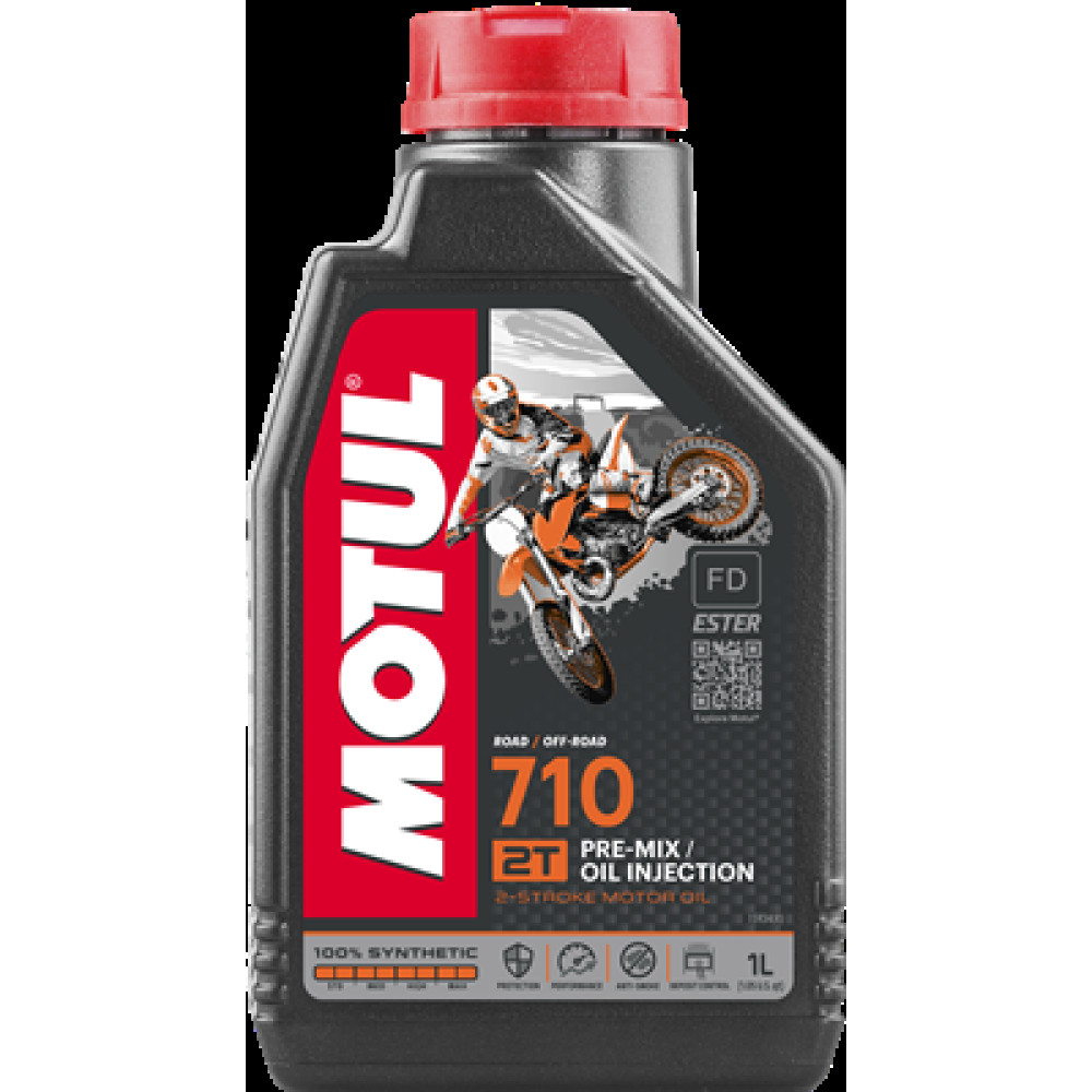 Масло 2T 710 12х1 L MOTUL 104034