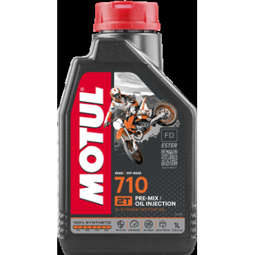 Масло 2T 710 12х1 L MOTUL 104034