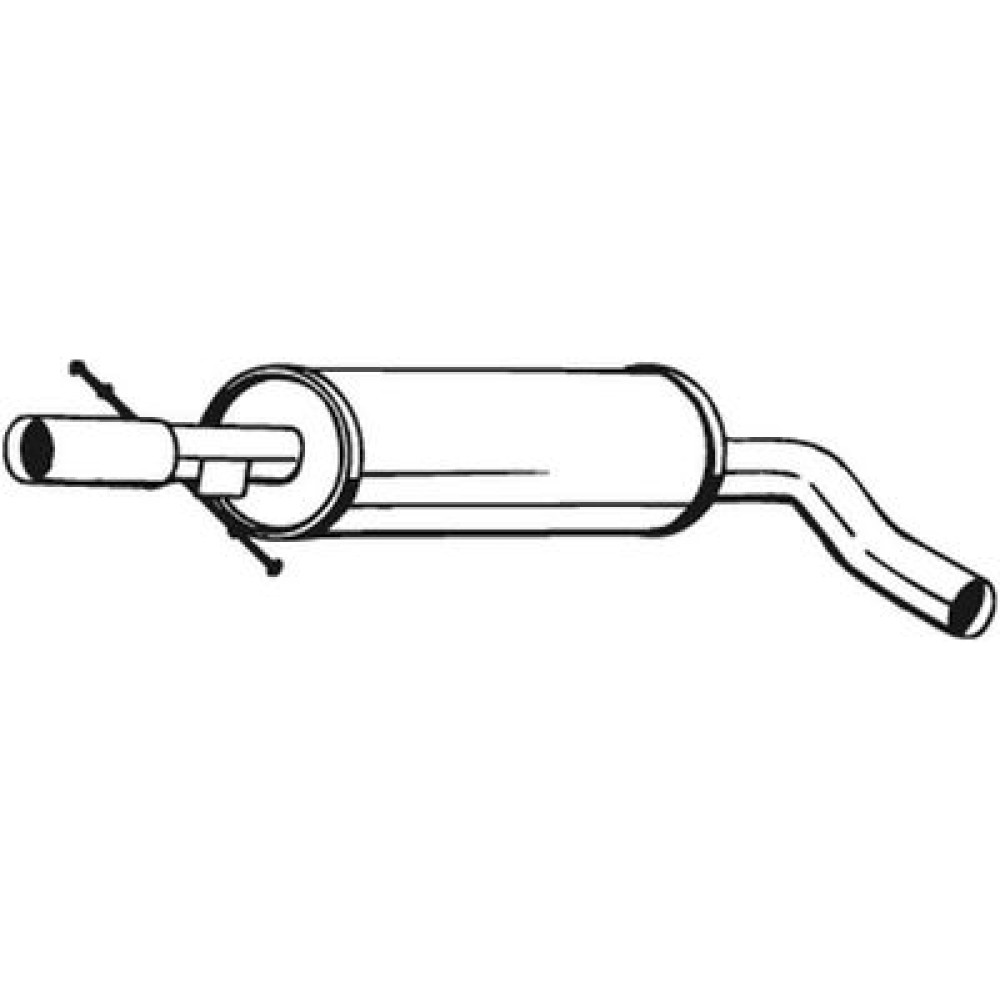 Глушитель Bosal 105111