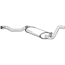 Глушитель Bosal 105913