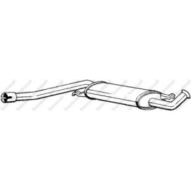 Глушитель Bosal 105949