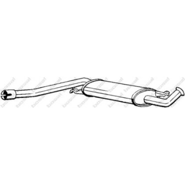 Глушитель Bosal 105949