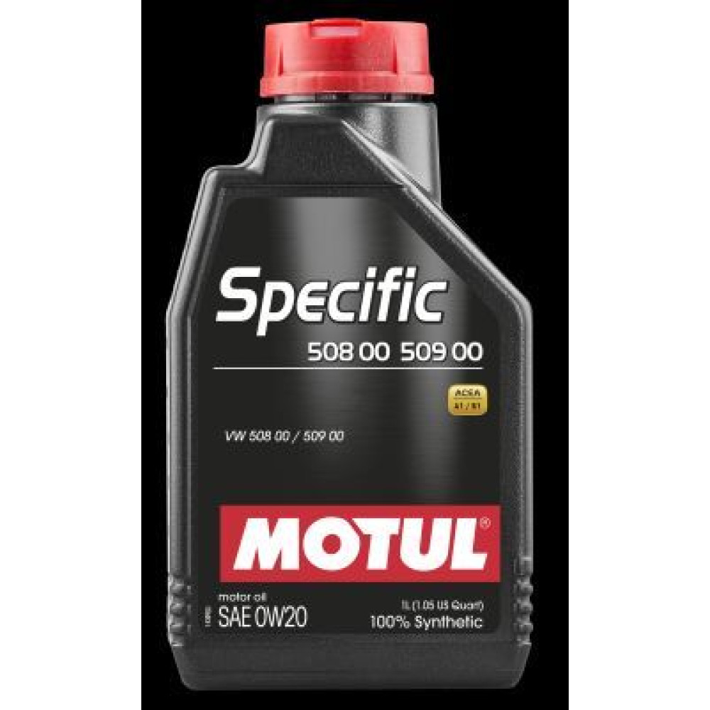 олива моторна Specific VW 508.00-509.00 0W-20, 1л. MOTUL 107385