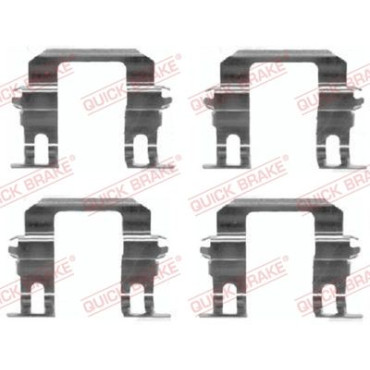 Монтажний компл.,гальм.колодки QUICK BRAKE 1091275