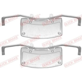 Ремкомплект дисковых тормозных колодок QUICK BRAKE 1091706