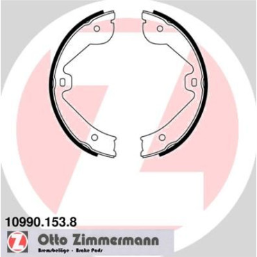Колодки тормозные барабанные комплект ZIMMERMANN 109901538
