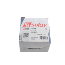 Ролик генератора гладкий паразитный Solgy 110050