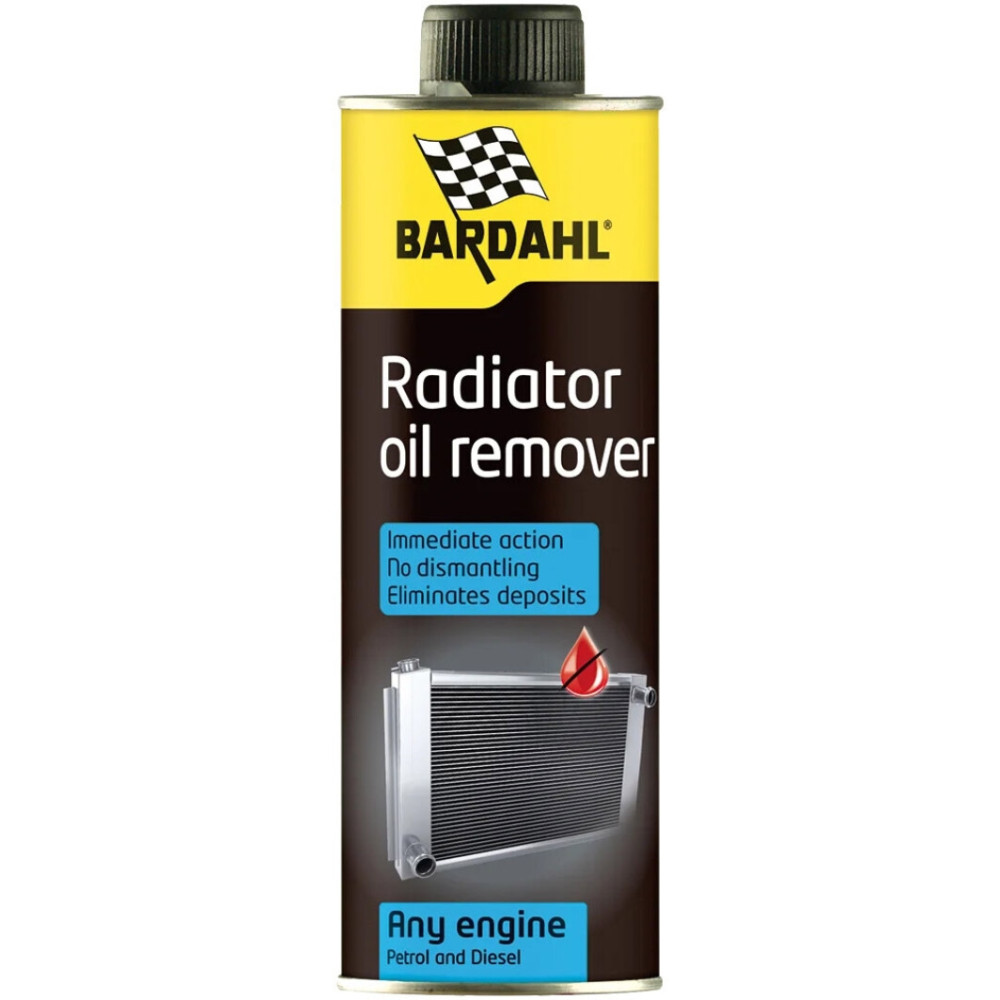 Засіб для очищення та знежирення радіатора RADIATOR OIL REMOVER 0,5л. BARDAHL 1100b