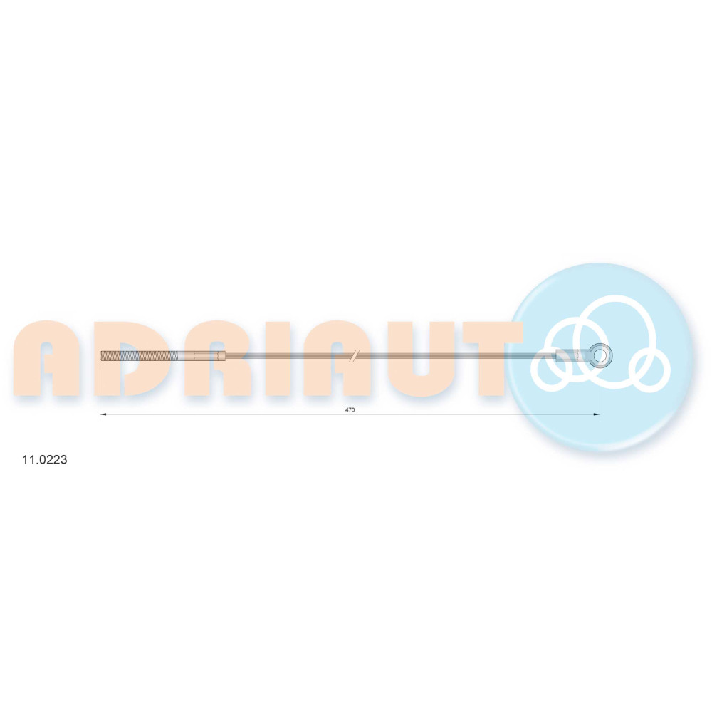 Трос ручного гальма ADRIAUTO 110223