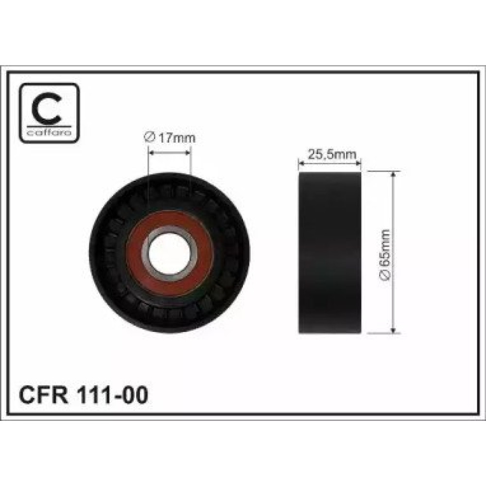 Натяжитель ремня CAFFARO 11100