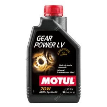 Масло трансмиссионное 100% синтетическое Gear Power LV 70W 1L MOTUL 111131
