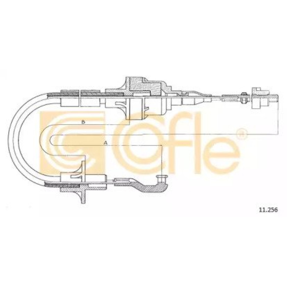 Трос сцепления все модели Cofle 11256