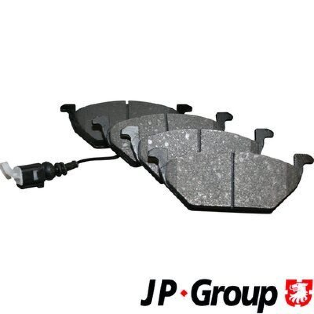 Тормозные колодки передние с датчиком JP GROUP 1163601010