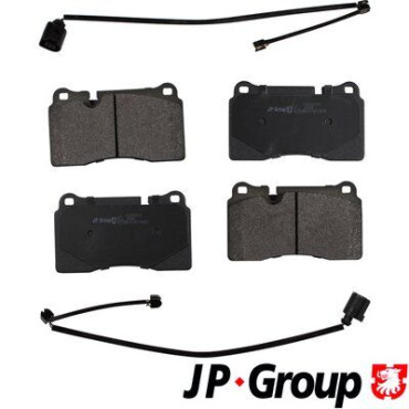 Гальмівні колодки передні JP GROUP 1163606810