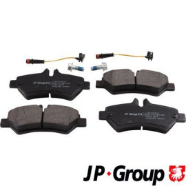 JP GROUP 1163707610 Гальмівні колодки задні JP GROUP 1163707610