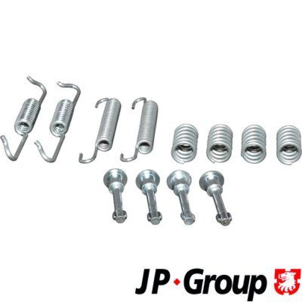 Монтажный комплект барабанных тормозов задний JP GROUP 1163950110