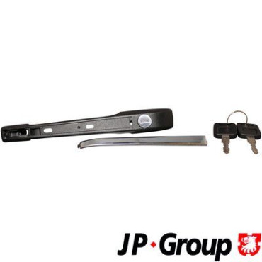 Ручка дверей передня права +вставка замка JP GROUP 1187101680