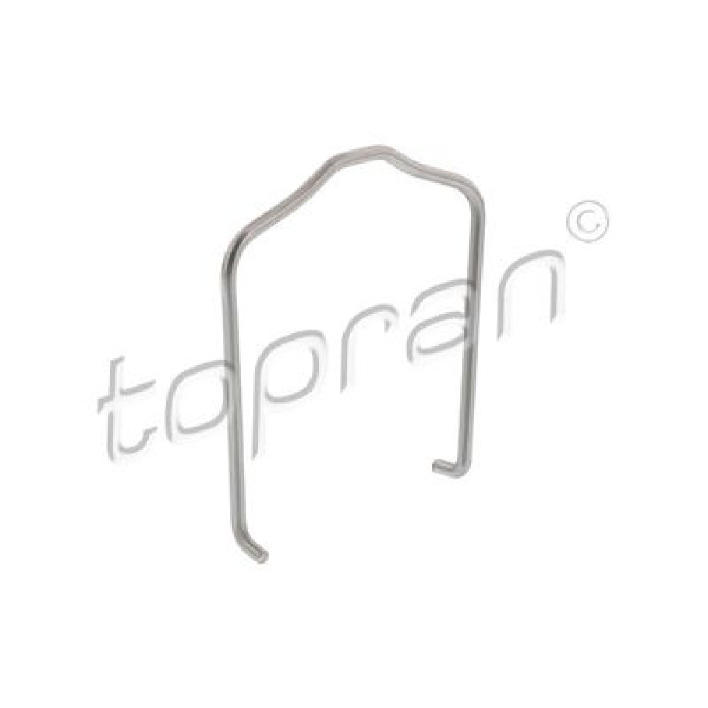 Зажим-фиксатор пружинный TOPRAN 119470
