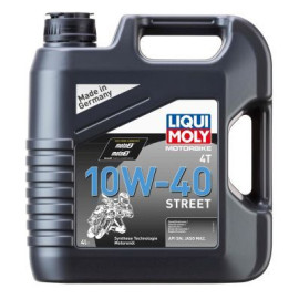Моторна олива НС-СИНТЕТИЧНА MOTORBIKE 4T 10W-40 STREET 4Л LIQUI MOLY 1243