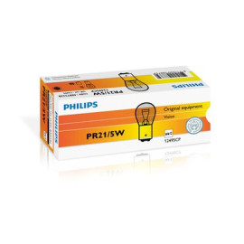 Автолампа PR21/5W 12V 21/5W BAW15d помаранчевий PHILIPS 12495cp
