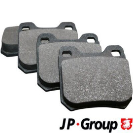 JP GROUP 1263700410 Гальмівні колодки задні JP GROUP 1263700410