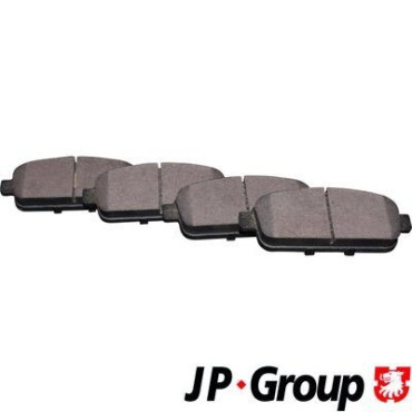 Гальмівні колодки задні JP GROUP 1263701510