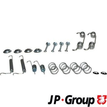 Монтажный комплект барабанных тормозов JP GROUP 1264001110