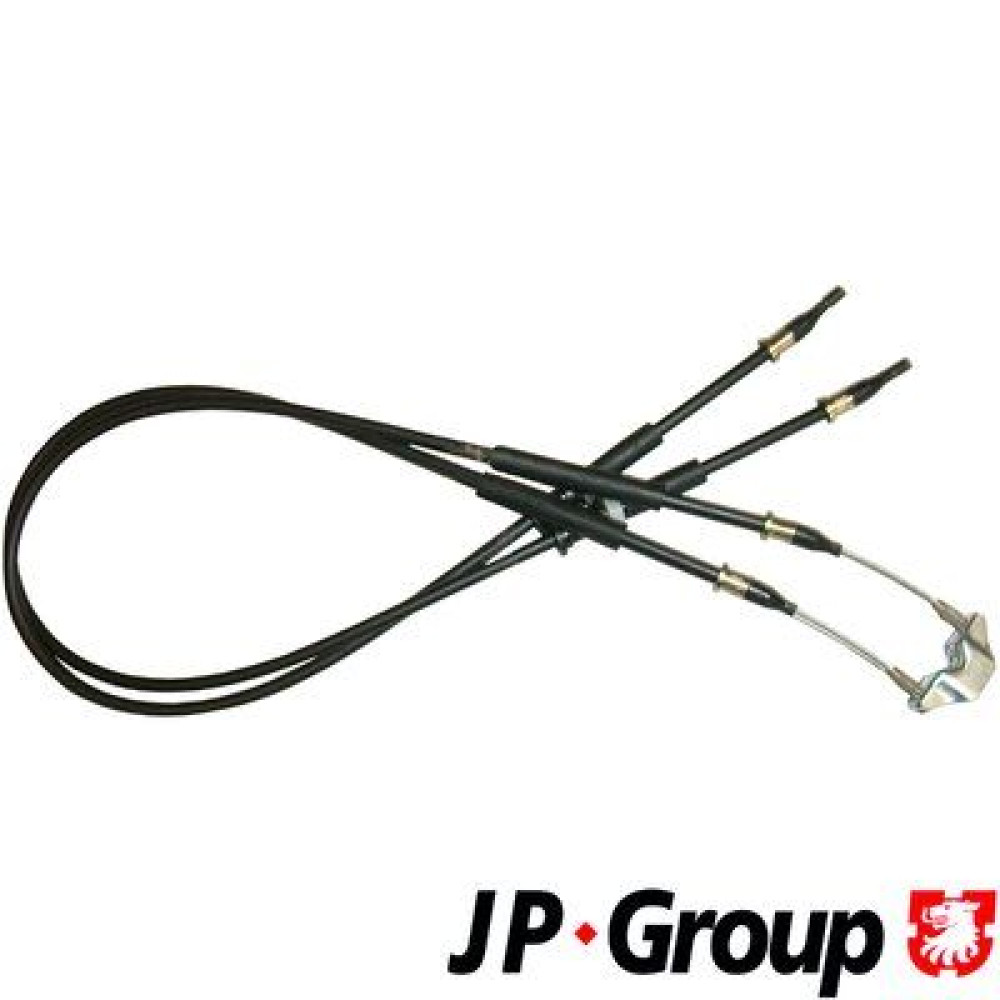Трос ручного тормоза задний барабан JP GROUP 1270302800