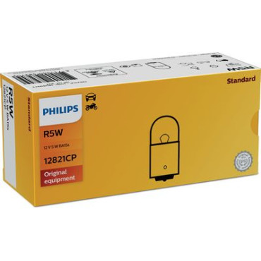 Автолампа R5W 12V 5W BA15s PHILIPS 12821cp
