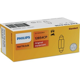 Автолампа 12V 10W SV8.5 T10,5x38 PHILIPS 12854cp
