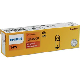 Автолампа T4W 12V 4W BA9s PHILIPS 12929cp