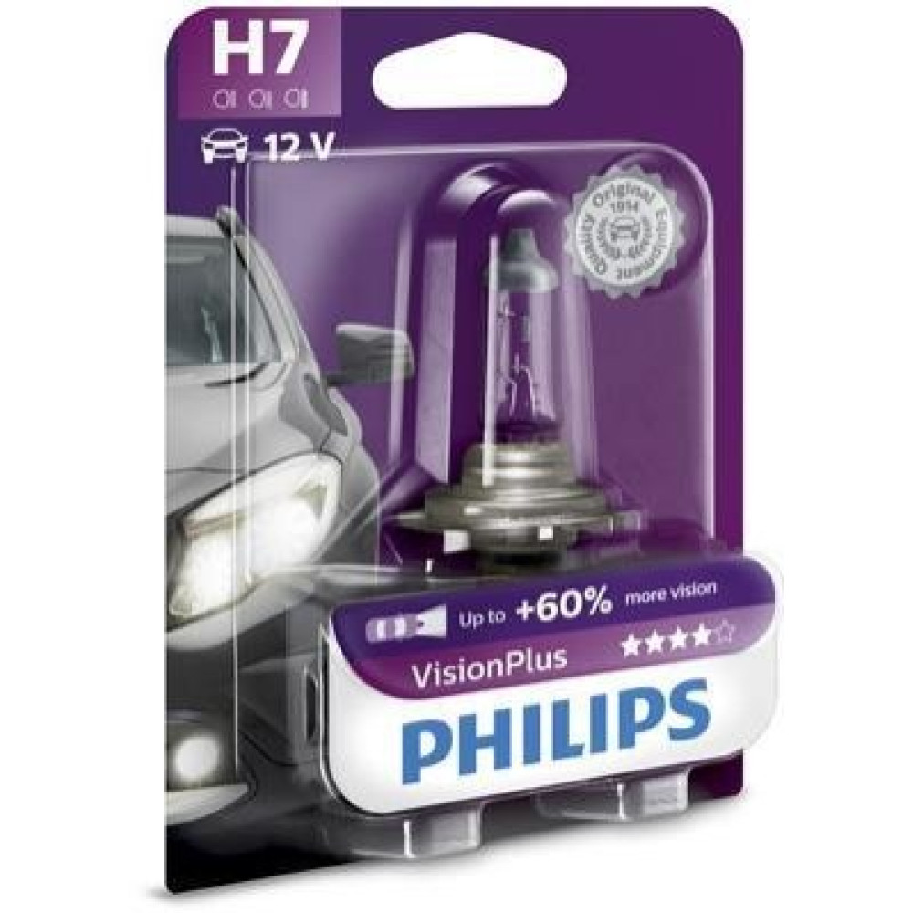 Автолампа H7 12V 55W PX26d PHILIPS 12972vpb1