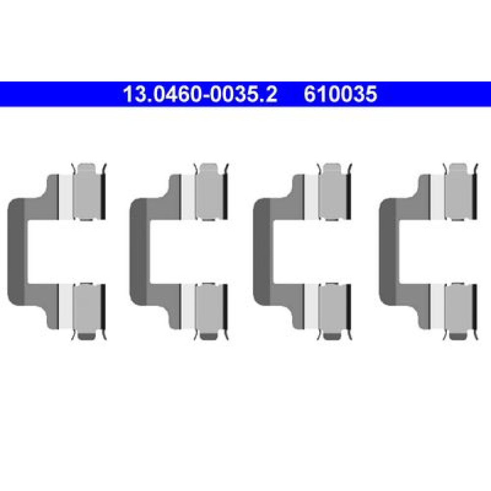 Комплект монтажных колодок ATE 13046000352