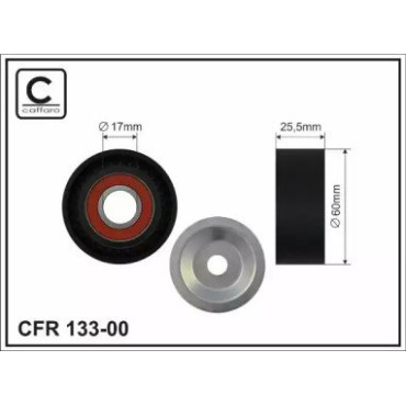 Ролик ка приводного CAFFARO 13300