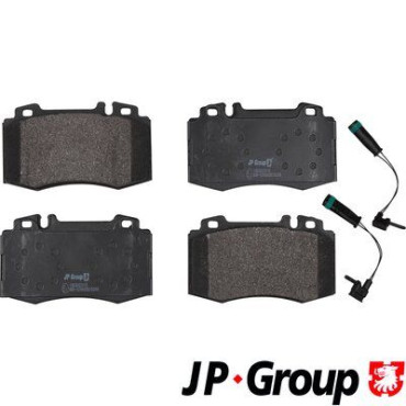 Гальмівні колодки передні JP GROUP 1363602410