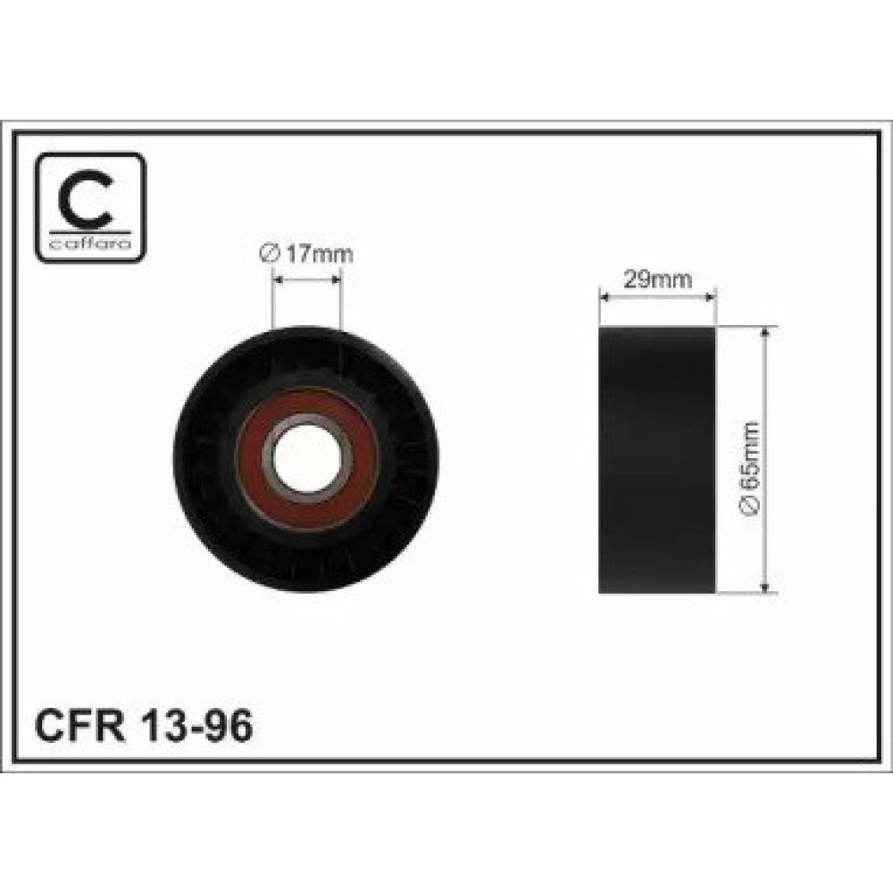 Ролик CAFFARO 1396