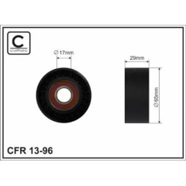 Ролик CAFFARO 1396