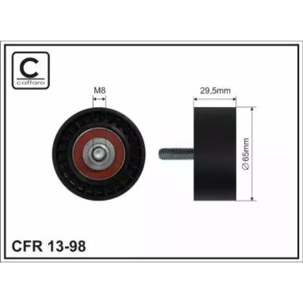 Ролик CAFFARO 1398