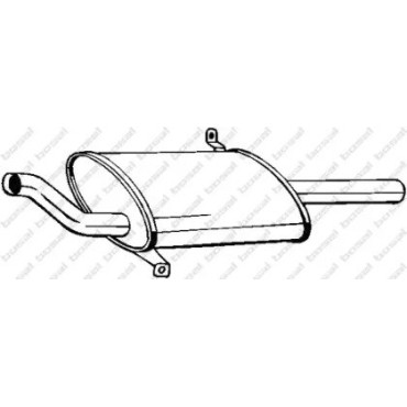 Глушник Bosal 145021