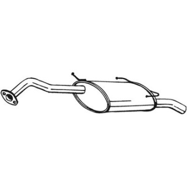 Глушитель Bosal 145221