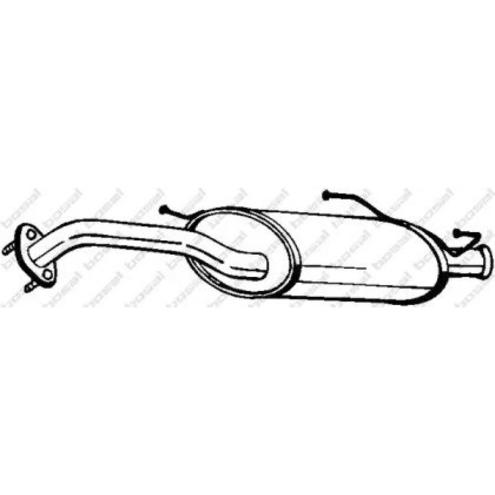 Глушитель Bosal 145403