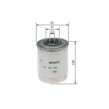 Фильтр топливный BOSCH 1457434400