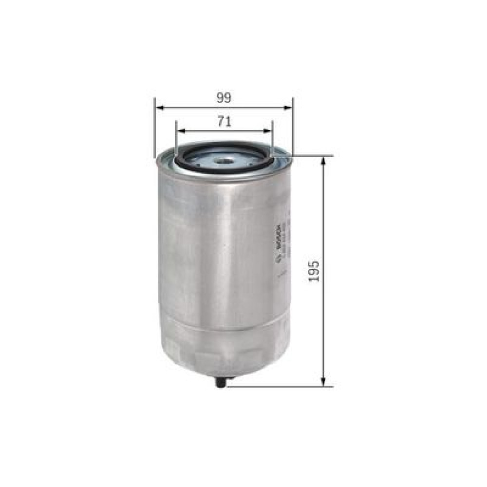 Фильтр топливный BOSCH 1457434402