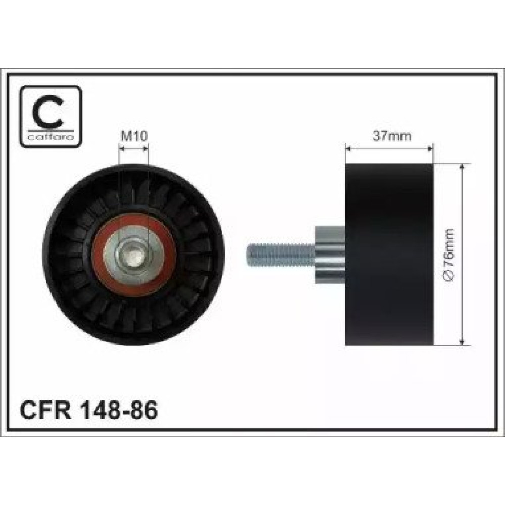 Ролик CAFFARO 14886