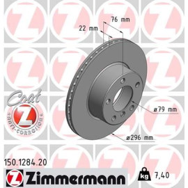 Диск тормозной ZIMMERMANN 150128420