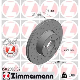 Диск гальмівний SPORT Z ZIMMERMANN 150290052