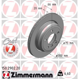 ZIMMERMANN 150290220 Диск гальмівний ZIMMERMANN 150290220