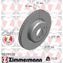 ZIMMERMANN 150291120 Диск тормозной ZIMMERMANN 150291120