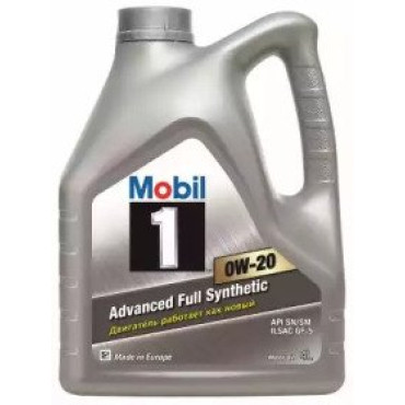 Моторное масло 1 0W-20, 4л Mobil 152559